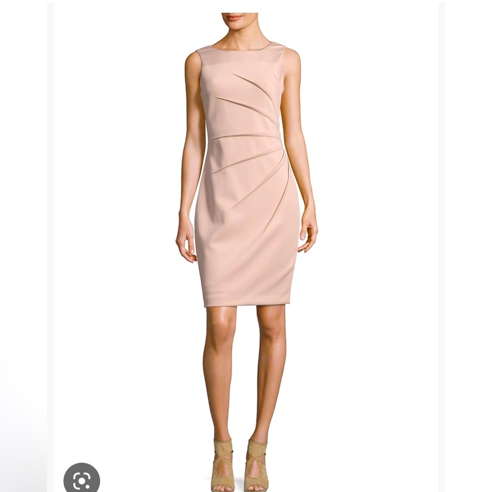 Calvin Klein Sunburst Sheath Dress